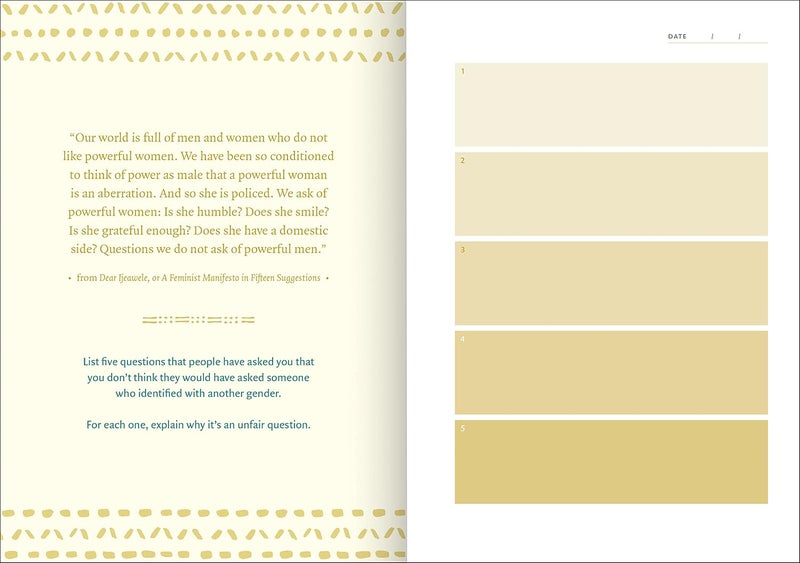We Should All Be Feminists: a Guided Journal - Image 5