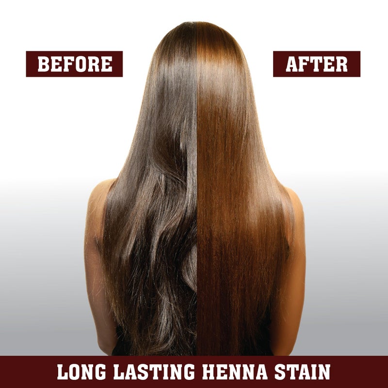 Kaveri 6 Pack Ready To Use Henna Paste Hair Dye Natural Dark Brown Red Henna Cone Tubes Color For Women Perfect For With Nilgiri Oil For Bridal Dulhan Wedding Occasion - Pack Of 6 - Image 5