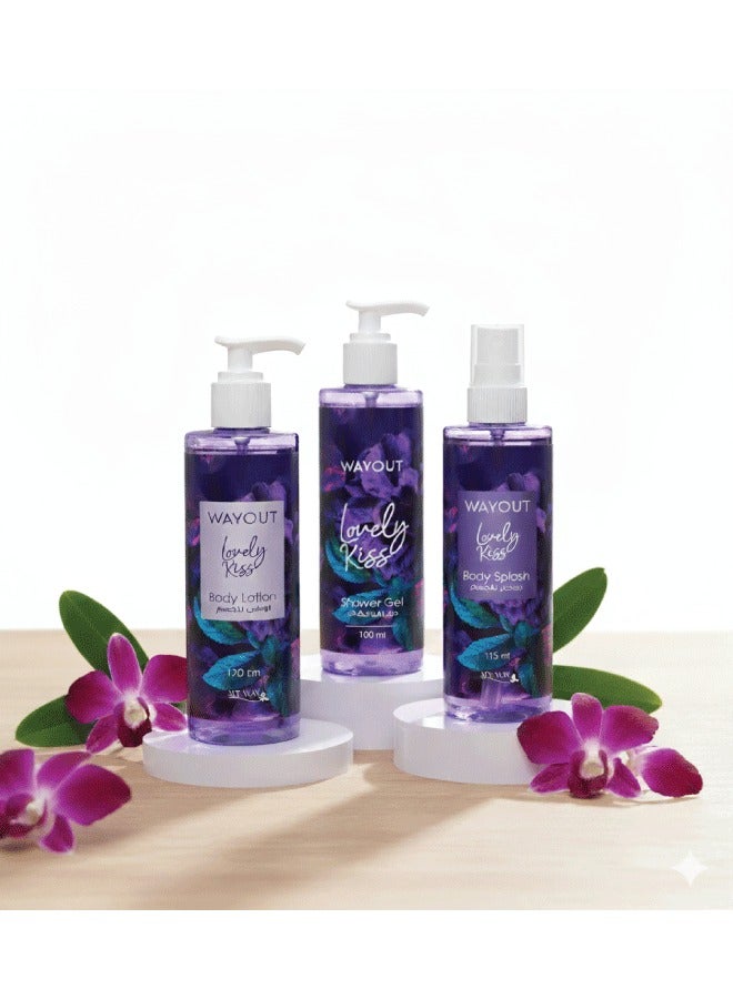 My Way Body Care Set for Softness & Fragrance – 3 Pieces (Lotion + Shower Gel + Body Mist) - Image 1