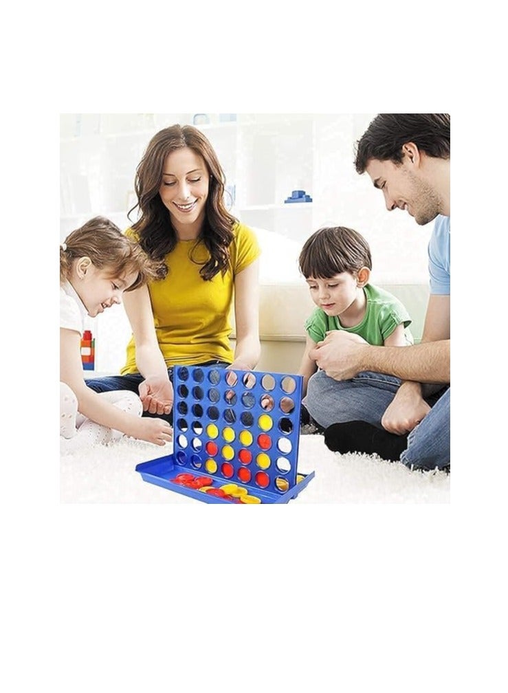 Mini Size Bingo 4 In a Row Game 2-Players Strategy Game Compact Portable Tabletop Connect Game for Kids and Adults  (Plastics discs Color May differ) - Image 4