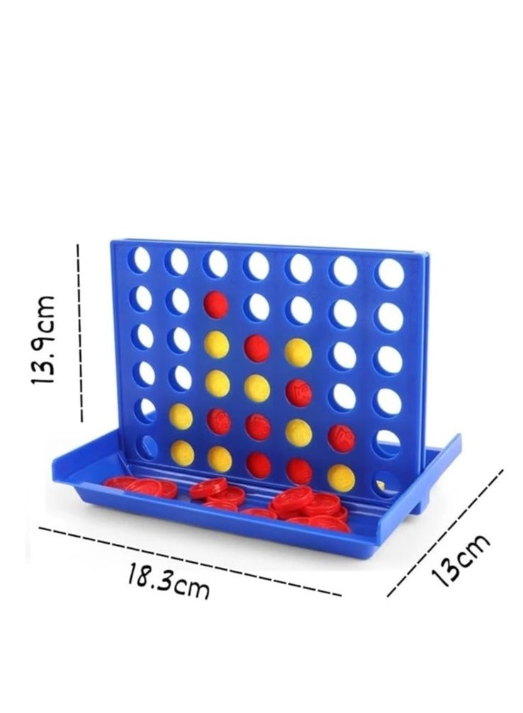 Mini Size Bingo 4 In a Row Game 2-Players Strategy Game Compact Portable Tabletop Connect Game for Kids and Adults  (Plastics discs Color May differ) - Image 5