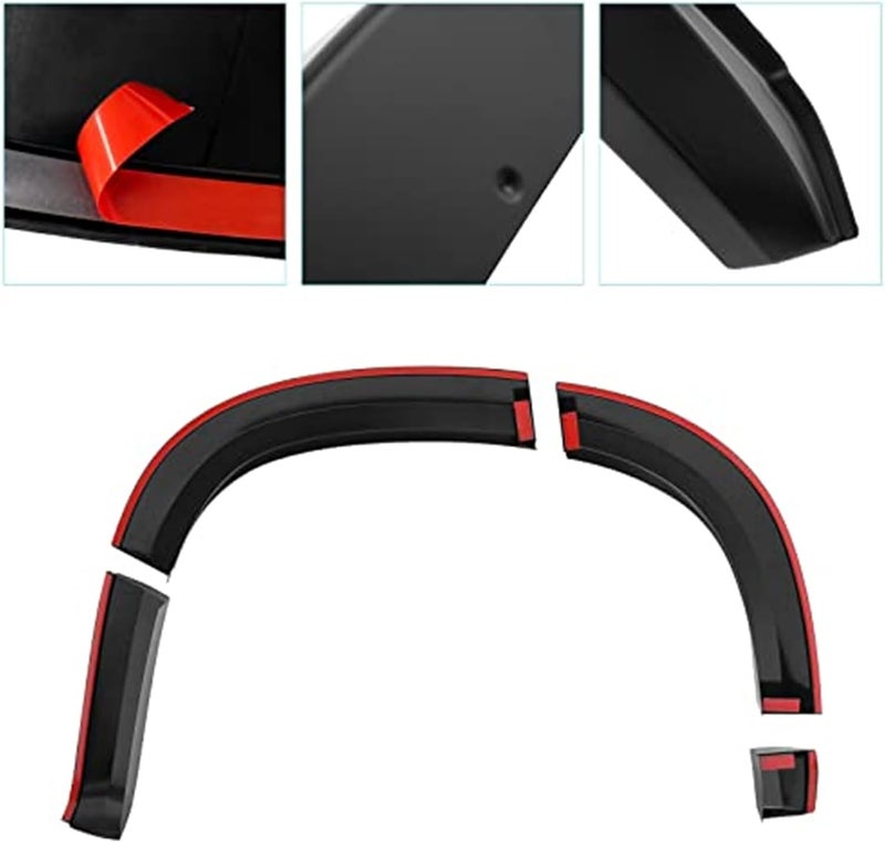 Wivplex Matte Black Mudguards for Mitsubishi Pajero Sport - Image 3