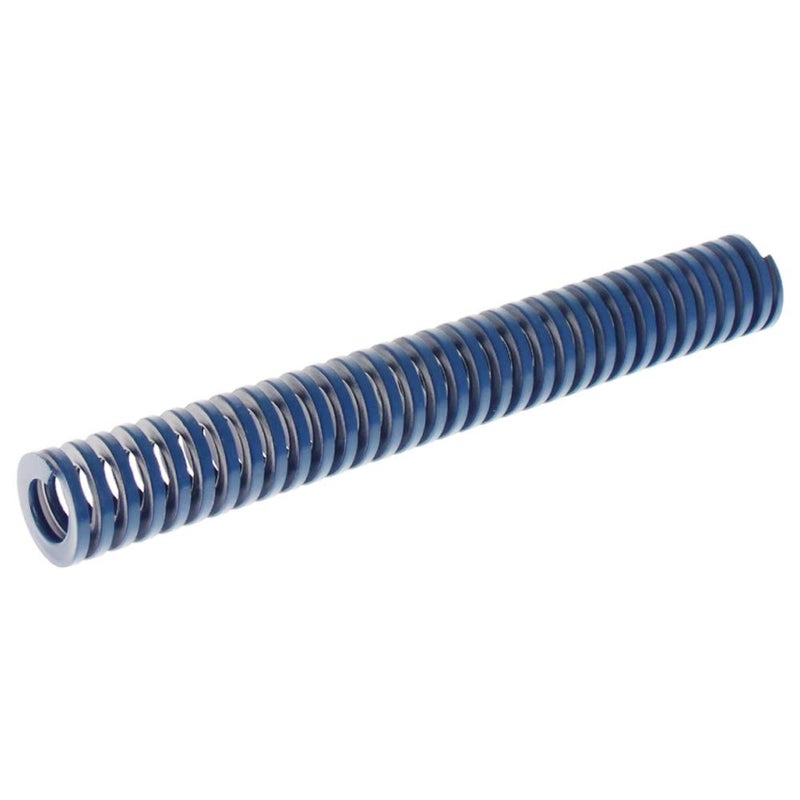 Metal Spring，Springs Compression Spring, 20mm OD 10mm ID 150mm Long Spiral Stamping Light Load Compression Mould Die Spring, for Mechanical Equipment 3D Printer Accessories Blue Tone 1pcs - Image 2
