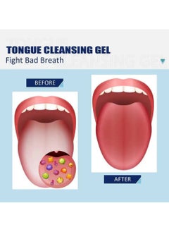 EELHOE Tongue Cleansing Gel Fight Bad Breath Special For Tongue  - Image 3