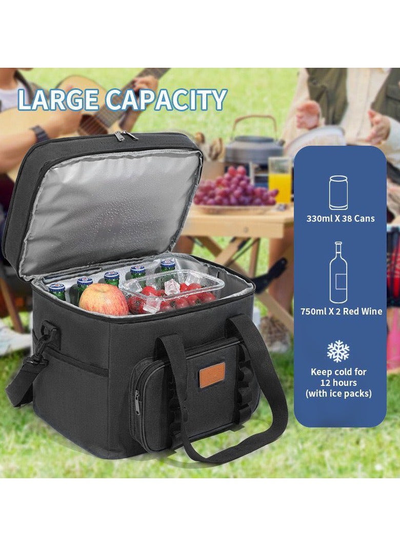 Portable Thermal Insulated Lunch Bag for Outdoor Activities, Camping, Desert - Image 2