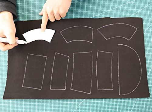 OISAKLD EVA Foam 2mm-10mm 13.7"×39" Craft Foam Sheet 74 kg/m³ Cosplay Foam for Craft Model Cosplay 6mm - Image 4