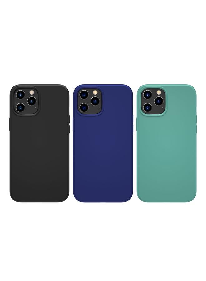 دبليو كيه جراب لهاتف iPhone 12 Pro Max WPC-005 iDeal Series المغناطيسي السائل من السيليكون جراب Magsafe المقاوم للصدمات بتغطية كاملة مع مغناطيس شحن Magsafe - Image 2