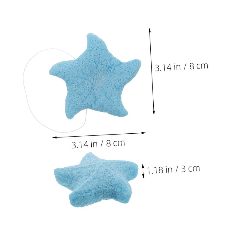Konjac Sponge Set 2 Pack Soft Exfoliating Bath Sponges For Body And Newborn Care - Image 3