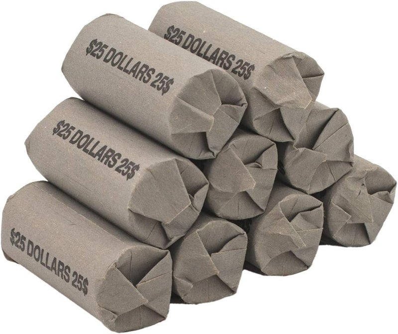 CAROUSELCHECKS Sacagawea Dollar Flat Coin Wrappers, Solid, Bundle of 1000 - Image 5