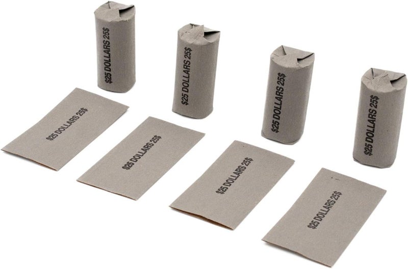 CAROUSELCHECKS Sacagawea Dollar Flat Coin Wrappers, Solid, Bundle of 1000 - Image 3