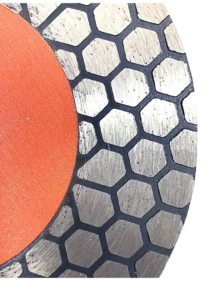 NINEROARS 4.5"/115mm Dual-Purpose Diamond Cutting Disc,Angel Grinder Blade for Cutting and Grinding Ceramic Tiles,Porcelain,Granite,Marble - Image 3
