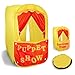 Playbees Puppet Show PopUp Play Tent wFront Stage Toddler Playhouse Theater Pretend Play Tent Kids Indoor Outdoor Children Dramatic Furniture Swappable Velcro to Lemonade Stand wCarry Bag - Image 3