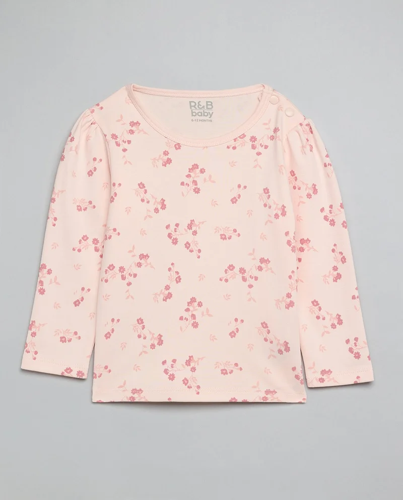 R&B Printed Top and Pant Set