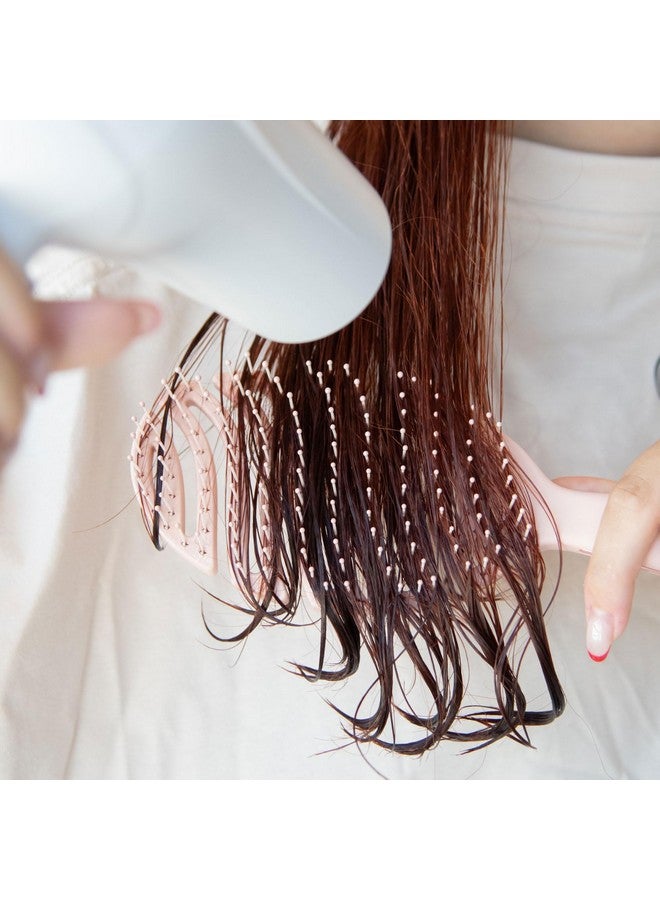 FRAMAR Vented Hair Brush For Thick Hair,Wet Hair Brushes For Women, Flex Wet Hair Brush Detangler, Hairbrush For Women, Hair Brush For Blow Drying - Image 5