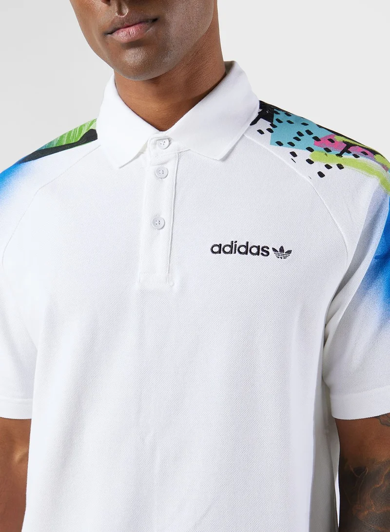 adidas Originals Logo Retro Polo