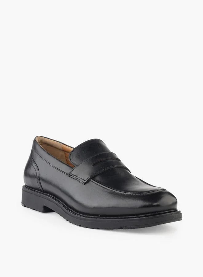 DUCHINI Men Cutout Detail Slip-On Loafers