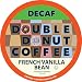 Double Donut Coffee Double Donut Decaf French Vanilla Coffee Pods Medium Roast Single Serve French Vanilla Bean Decaf Flavored Coffee Pods For Keurig K Cup Brewers 24 Count - Image 4