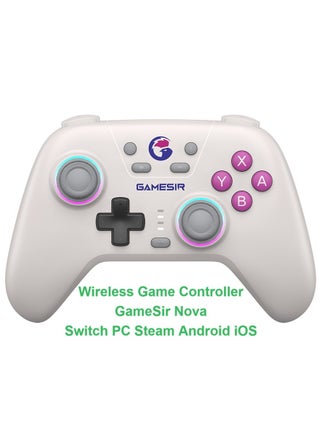 Classic Gamepad GameSir Nova NS Bluetooth Gaming Controller for Switch, PC, Steam, Android, iOS with Hall Effect Trigger, Turbo, Rumble Vibration - pzsku/Z47D0DC907AA3B5F08131Z/45/1749352788/e26b423c-7736-4a87-b549-ba839aa6c5f3