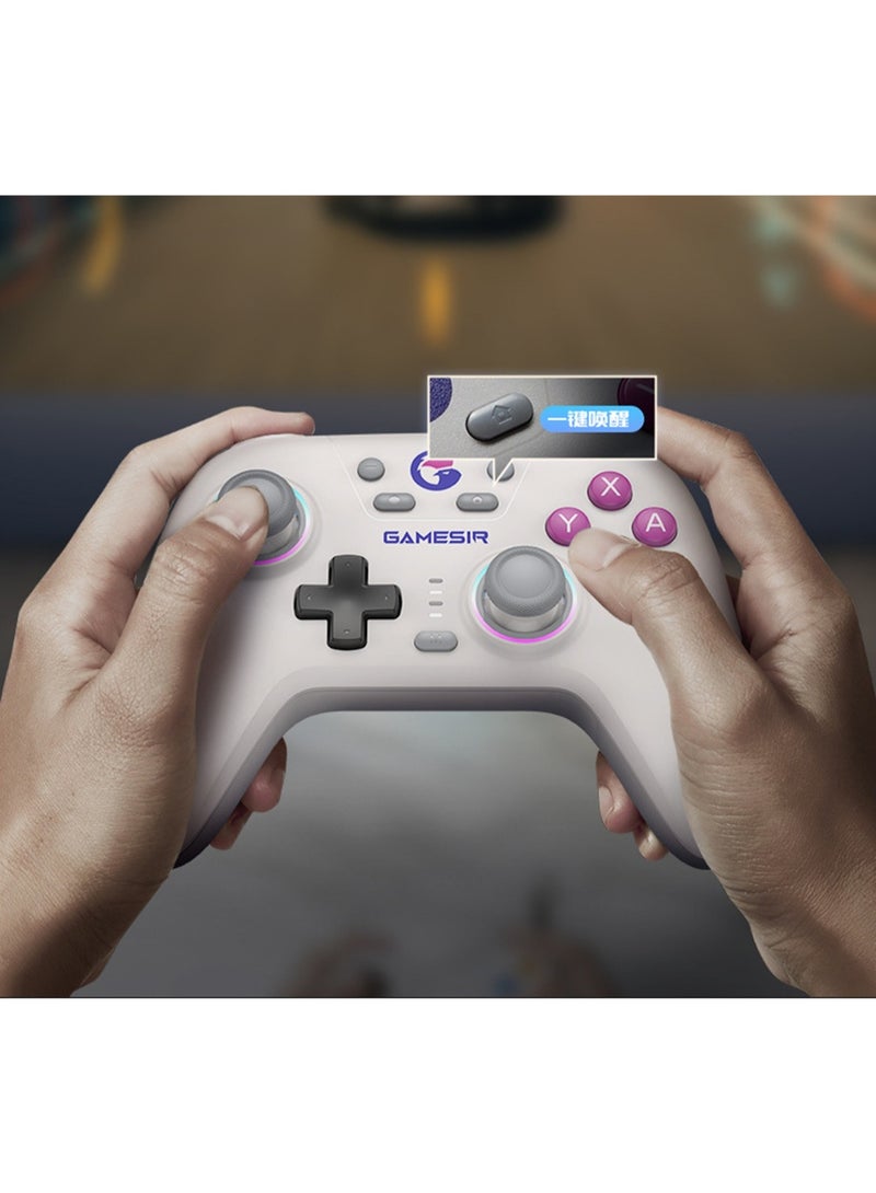 Classic Gamepad GameSir Nova NS Bluetooth Gaming Controller for Switch, PC, Steam, Android, iOS with Hall Effect Trigger, Turbo, Rumble Vibration