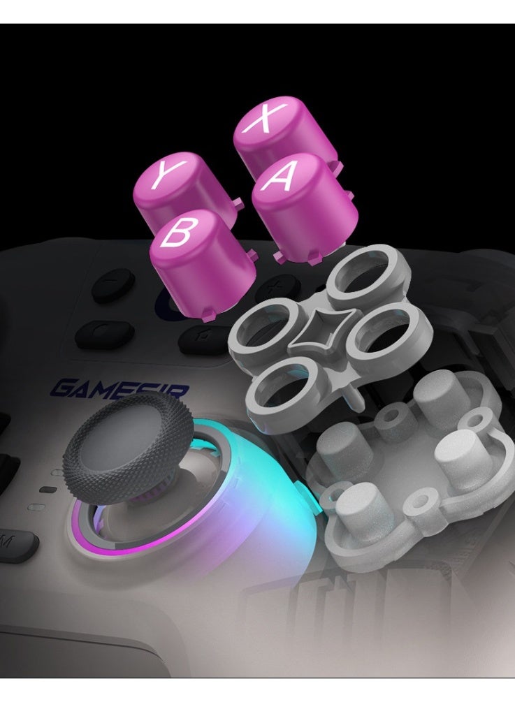 Classic Gamepad GameSir Nova NS Bluetooth Gaming Controller for Switch, PC, Steam, Android, iOS with Hall Effect Trigger, Turbo, Rumble Vibration