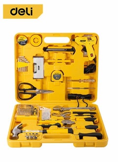 68 Pieces Heavy Duty Hand Tool Set  Hand Toolbox with Box Black/Yellow/Silver - pzsku/Z47D0E49122A21E727E6DZ/45/_/1694163291/ba04b4e6-8588-4e8b-9b21-6155f8a00c24