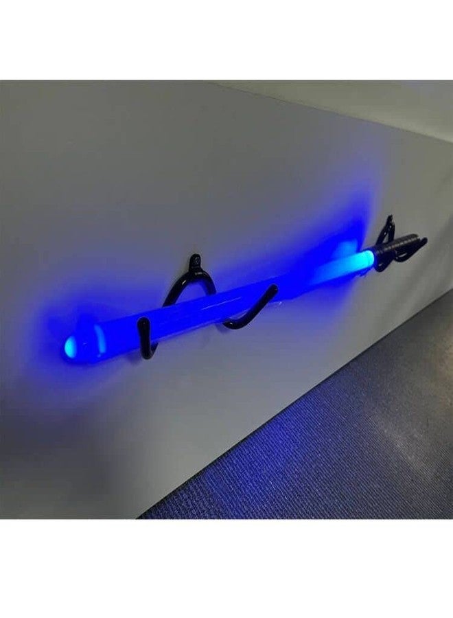 AUXPhome Lightsaber Wall Mount, Black Metal, 4 Pack, Easy Installation, No Scratches - Image 4