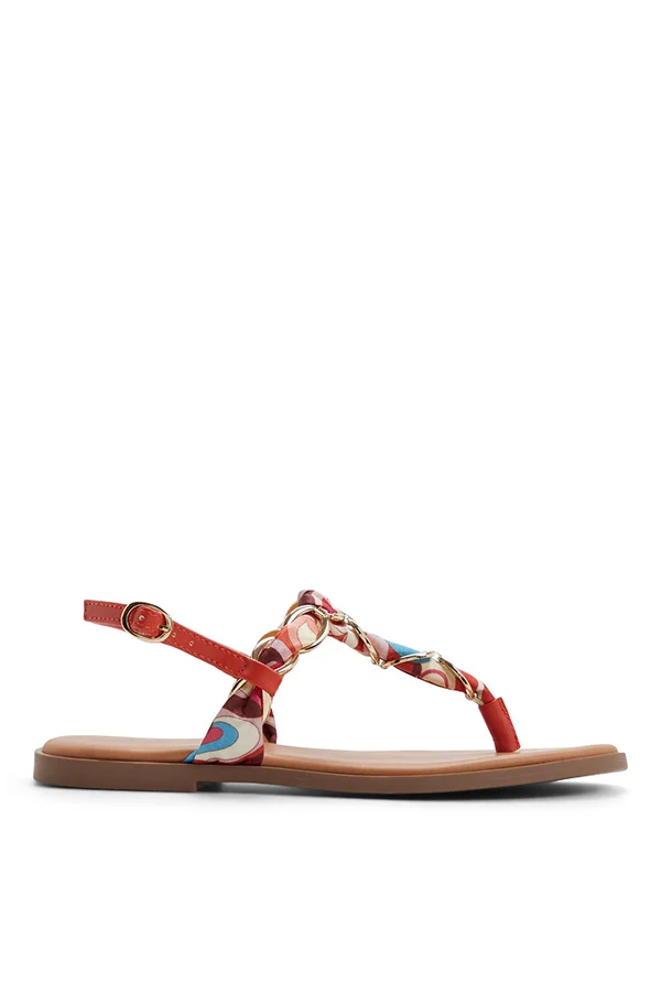 Call it Spring Ravennaa Ladies Orange Flat Sandals