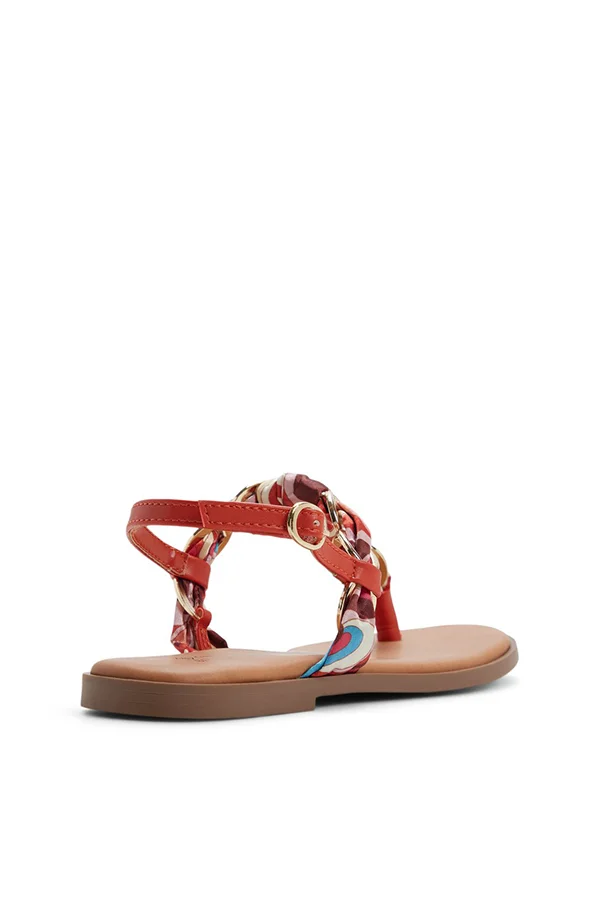 Call it Spring Ravennaa Ladies Orange Flat Sandals