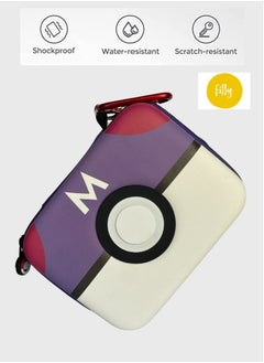 Filly Filly Pokemon Card Holder for PM TCG Cards, Card Organizer Case Fits Up to 400 Game Cards, Pokemon card box, Cards Storage Box with Removable Dividers and Hand Strap.  - Image 1