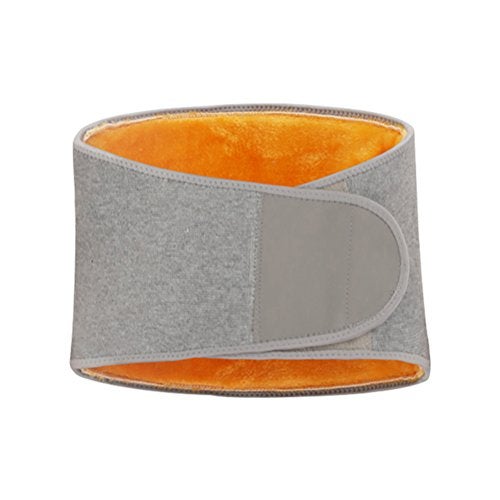 VORCOOL Men Women Winter Thicken Thermal Plush Waist Warmer Lumbar Support Belt Cozy Warm Abdominal Protector Stomach Body Wrap Band Back Brace Kidney Binder Size XL - Image 5