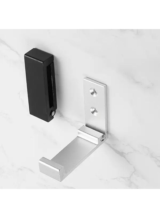 Mixed Color Foldable Wall Hooks Heavy Duty Aluminum Alloy Coat Towel Holder Mounted - Image 3