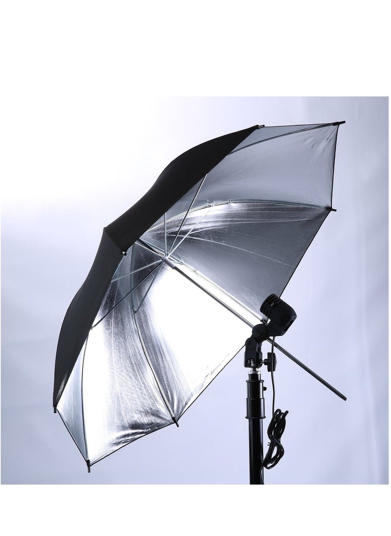 Generic Translucent Soft Light or Gold Black Reflective Professional Photography Studio Lighting Umbrellas (2pack 33" black&silver)  - Image 2