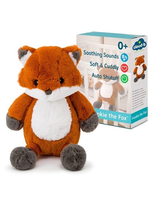 Sound Machine with White Noise Soothing Sounds | Cuddly Stuffed Animal | Adjustable Settings and Auto-Shutoff | Frankie The Fox™