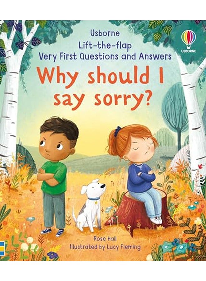 Very First Questions And Answers Why Should I Say Sorry?