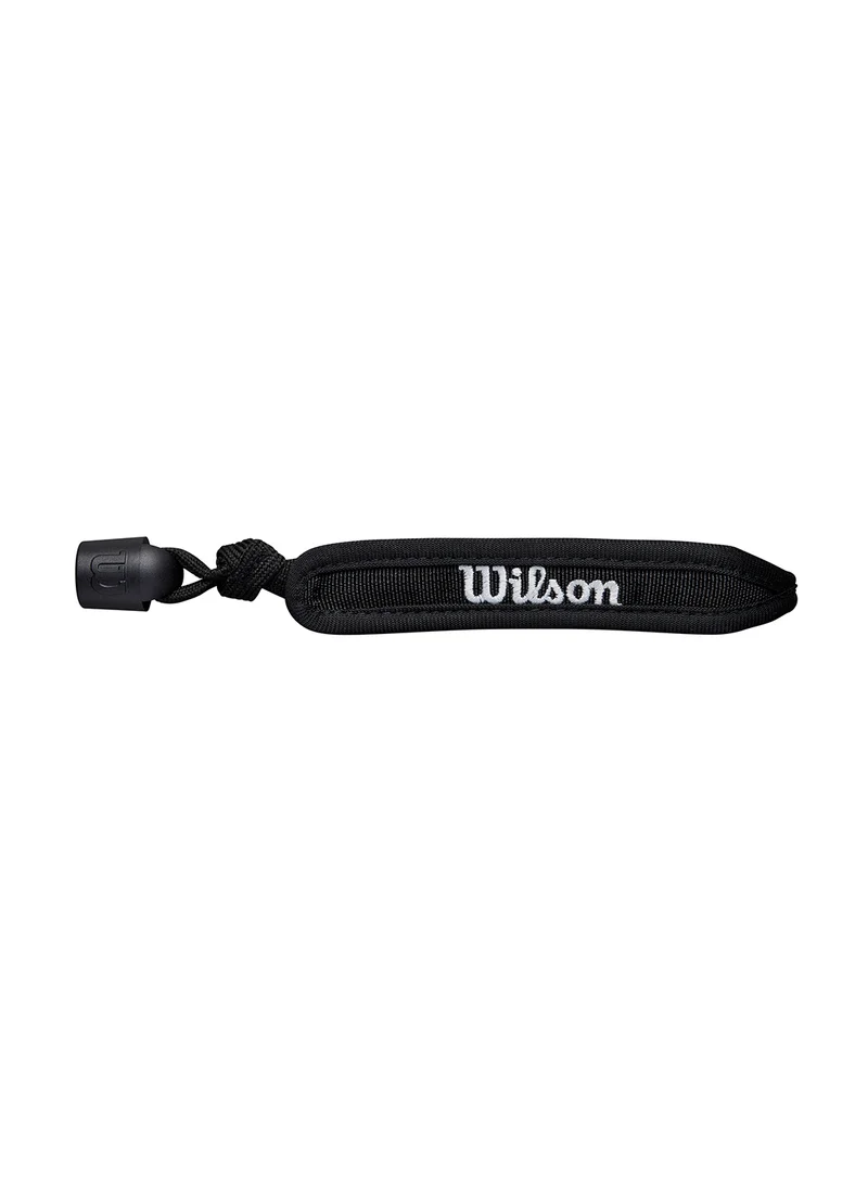 Wilson black Padel Wrist Cord Comfort Cuff - 1 Black Cord  | Best Price UAE