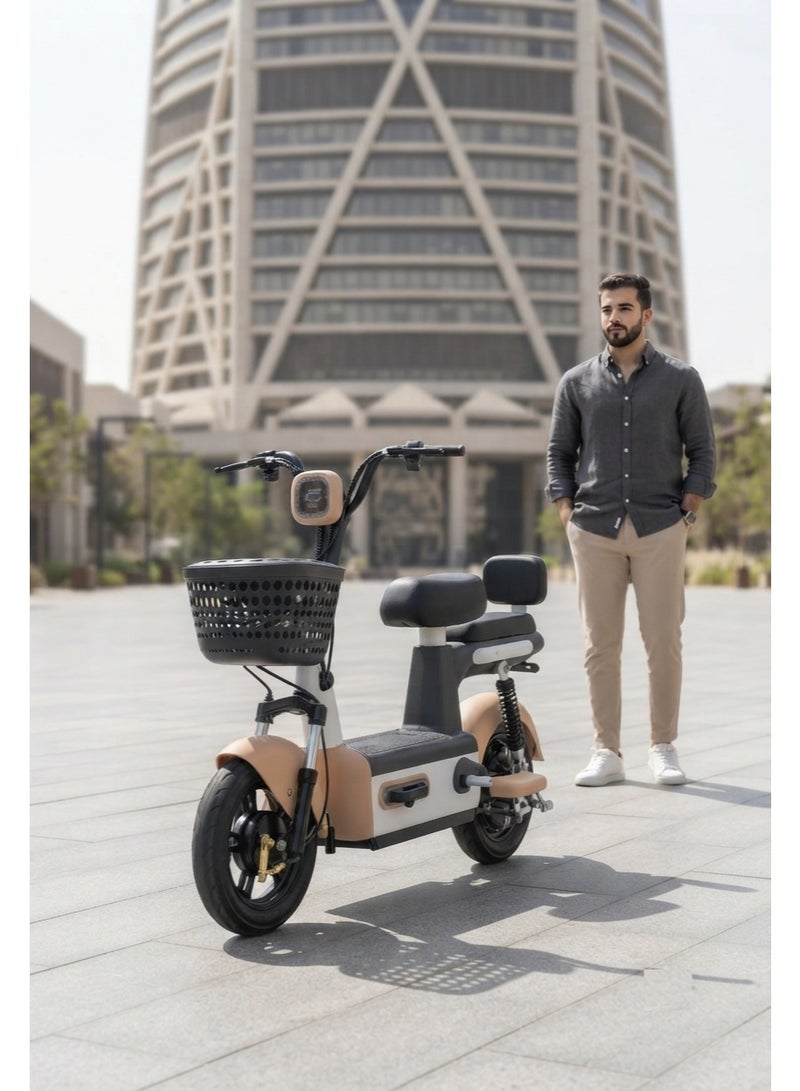 High-Performance 48V Electric Scooter – 150W Motor, 3-Speed Modes, 35 km/h Top Speed & Up to 40 km Range | 100kg Capacity & Anti-Slip Tires - Image 3