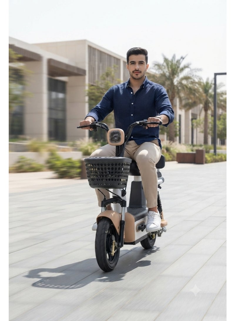High-Performance 48V Electric Scooter – 150W Motor, 3-Speed Modes, 35 km/h Top Speed & Up to 40 km Range | 100kg Capacity & Anti-Slip Tires - Image 4