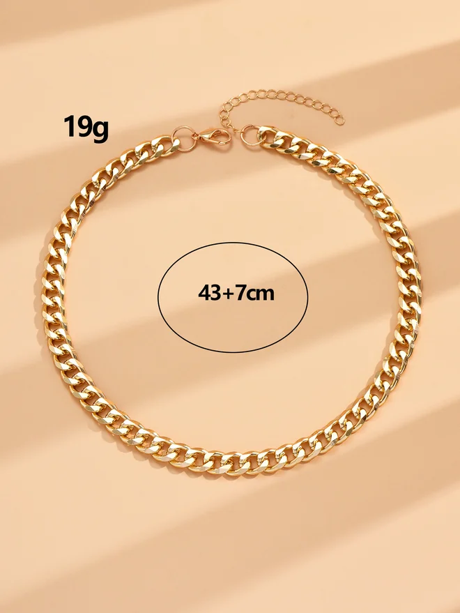 Take Two Take Two Textured Chain Necklace