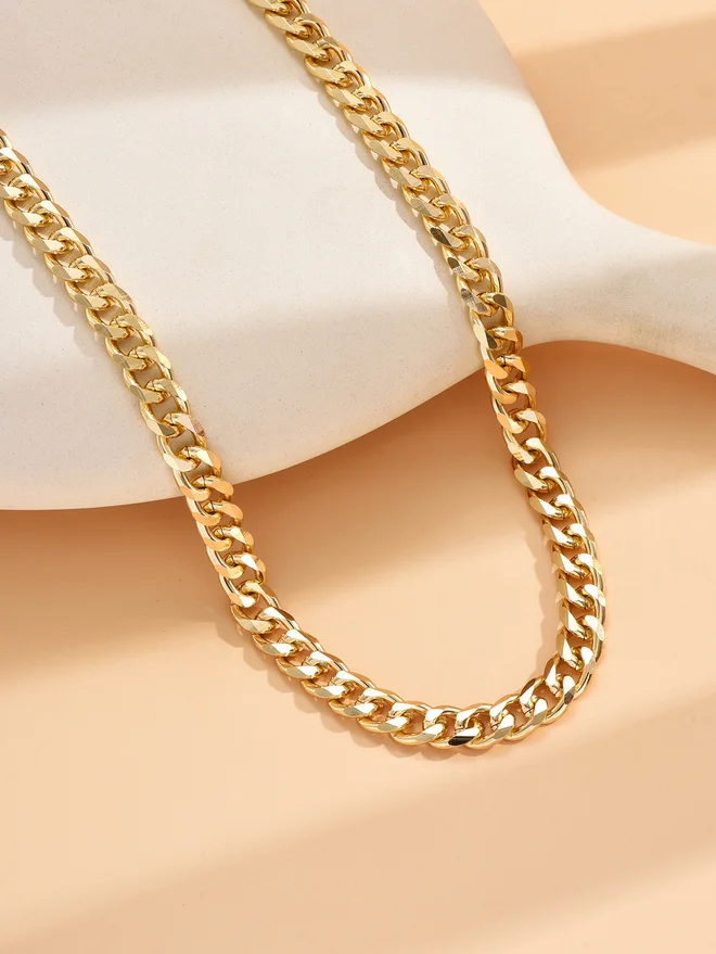 Take Two Take Two Textured Chain Necklace