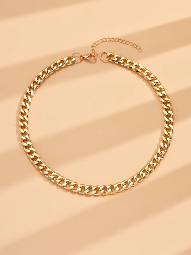Take Two Take Two Textured Chain Necklace