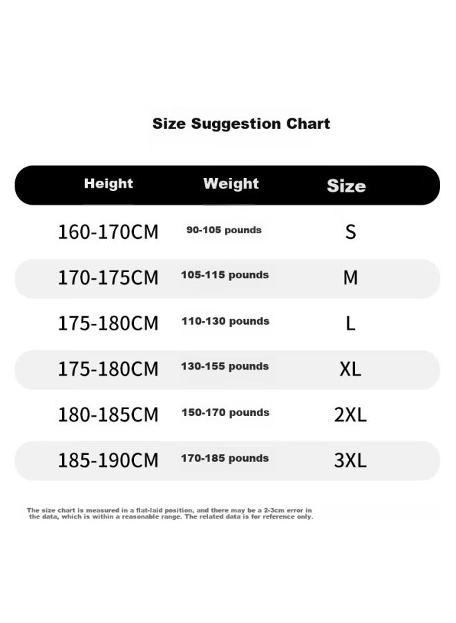 Vancamel Men's Loose Straight-leg Casual Korean Style Wide-leg Cropped Jeans Men's Denim Pants Black L