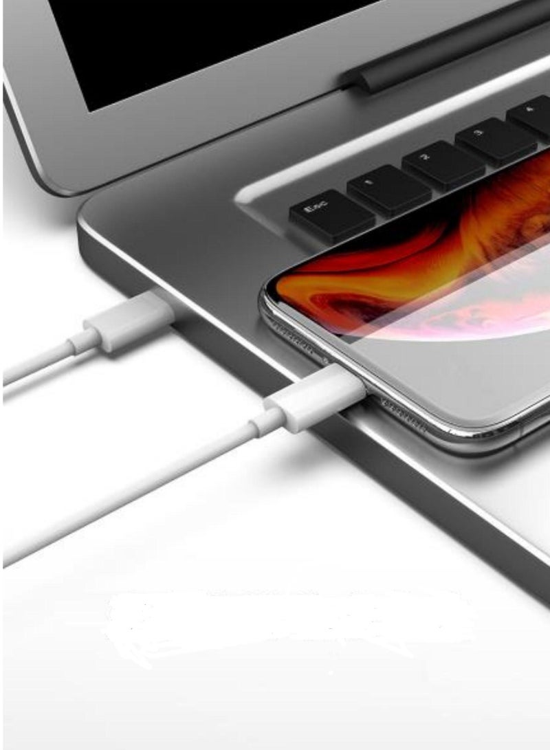 Fast Charging Cord Type C to Lightning Cable for 14/14 Pro /14/ iPhone 13/13 Pro /13 Mini/12/12 Mini/12 Pro/11 Pro/11 Pro Max and More 1M White - Image 2