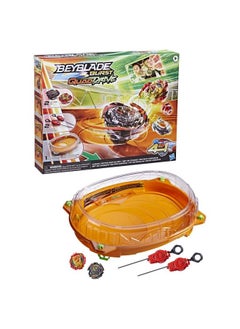 BeyBlade Burst Quaddrive Cosmic Vector Battle Set Battle Game Set With Beystadium 2 Battling Top Toys And 2 Launchers For Ages 8 And Up  - Image 3
