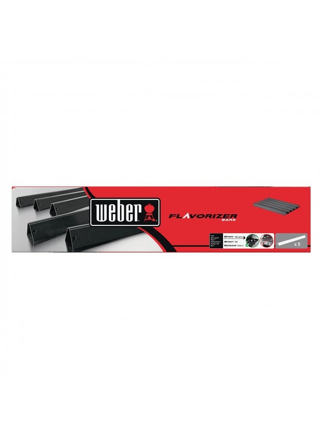 Weber Replacement Flavorizer Bars, 21.5", for Spirit 200 series (side-mounted control panel), Spirit 500, and Genesis Silver A Gas Grills,Black - Image 3