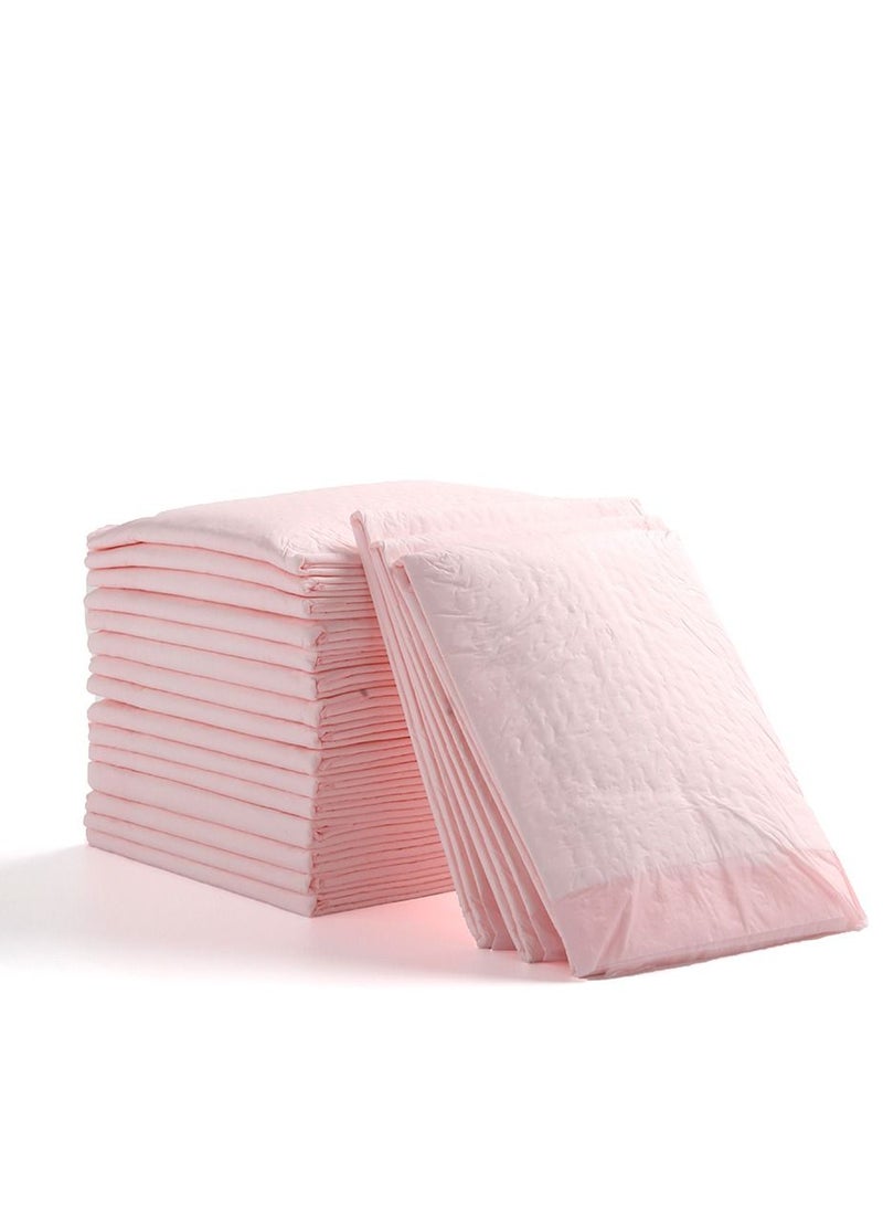 Little Story Pack Of 50 Disposable Diaper Changing Mats - Pink - Image 3