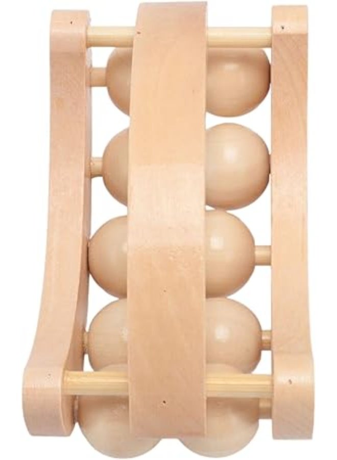 Handheld Natural Wooden Massage Tools - Body Roller For Cellulite & Muscle Relief (Multi-Shapes) - Image 3