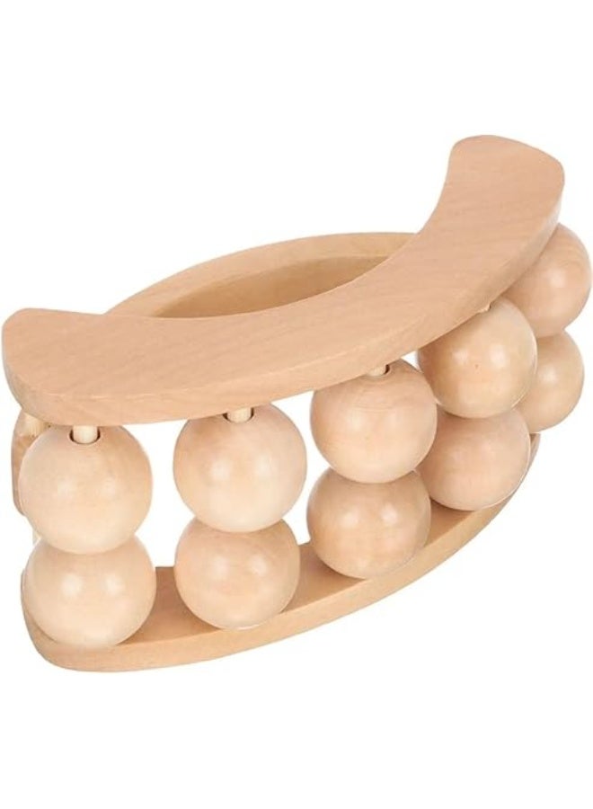 Handheld Natural Wooden Massage Tools - Body Roller For Cellulite & Muscle Relief (Multi-Shapes) - Image 4