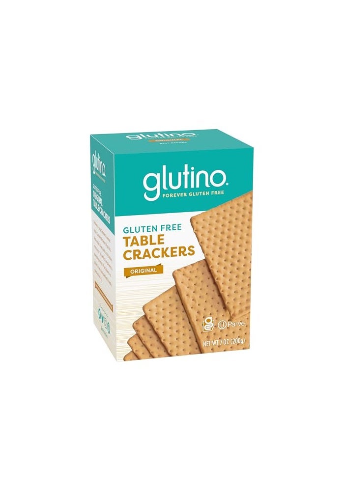 glutino جلوتينو بسكويت الطاولة الخالي من الجلوتين مربعات فاخرة أصلي 7 أوقية - Image 5
