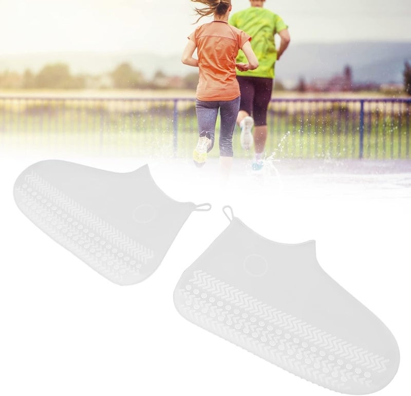 klarako Rain Shoe Covers, Men Women Kids Waterproof Non Slip Silicone Shoe Protectors(S) - Image 5