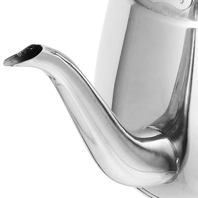 Stainless Steel Tea Kettle Spill Resistant Design For Home Restaurant Kitchen Use - Image 3